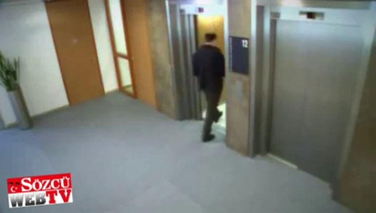 Altı düşen asansör korkuttu