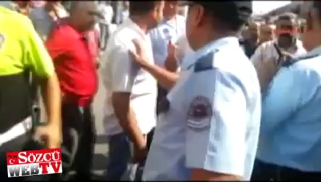 Yok artık!: Şoföre biber gazı sıkınca yolcular bu hale geldi