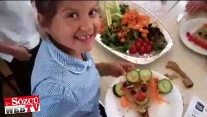 Çocuklara yaratıcı yemekler