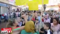 İnebolu’da tekstil işçilerinin protestosu