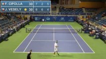 Flavio Cipolla vs Jiry Vesely - Challenger Orleans 2013  - 2° Turno - Fasi Finali - Livetennis.it