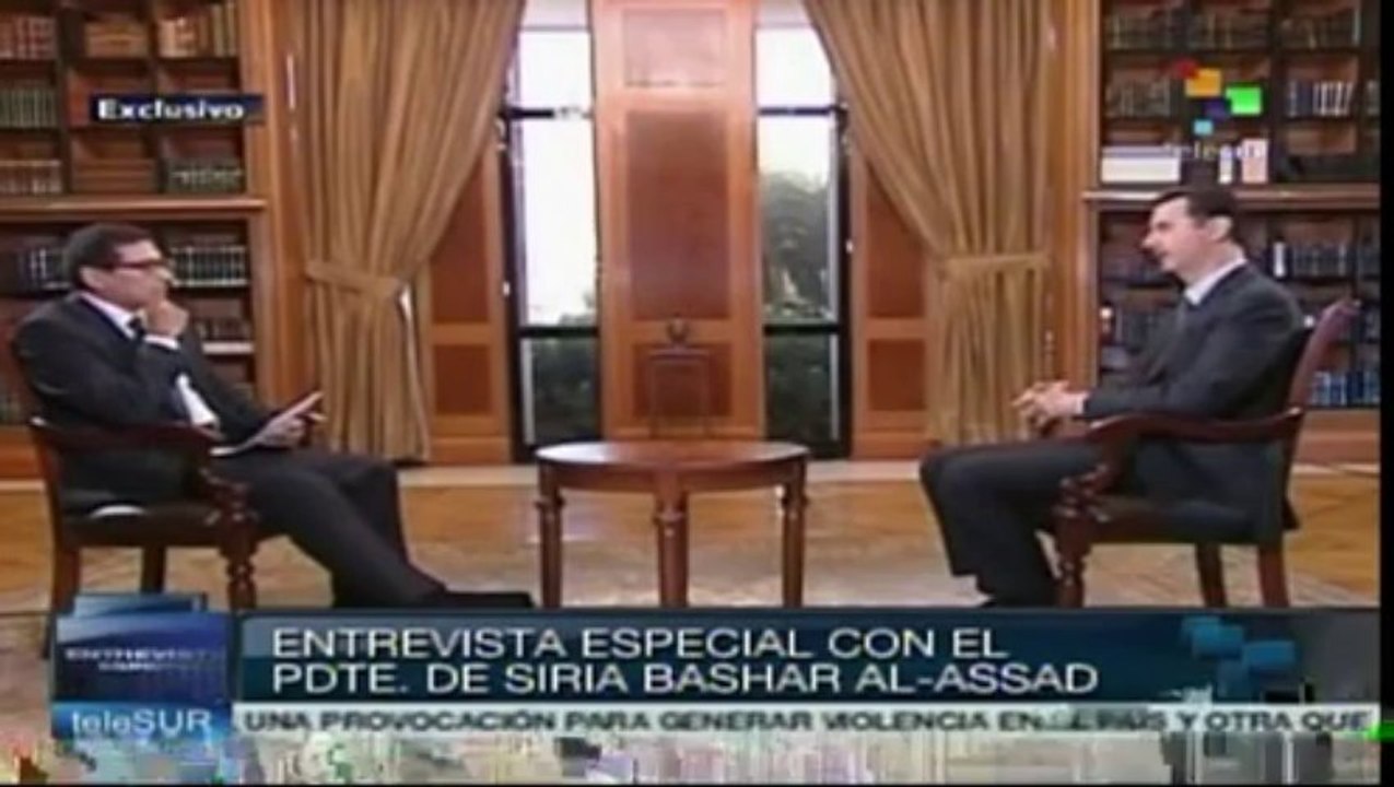 Al Assad habla sobre evidencias de que rebeldes usaron armas químicas