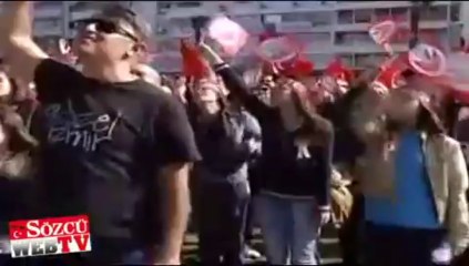 Binlerce İzmirli’den canlı Atatürk portresi