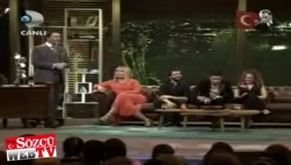 Beyaz Show’da dansöz tepkisi