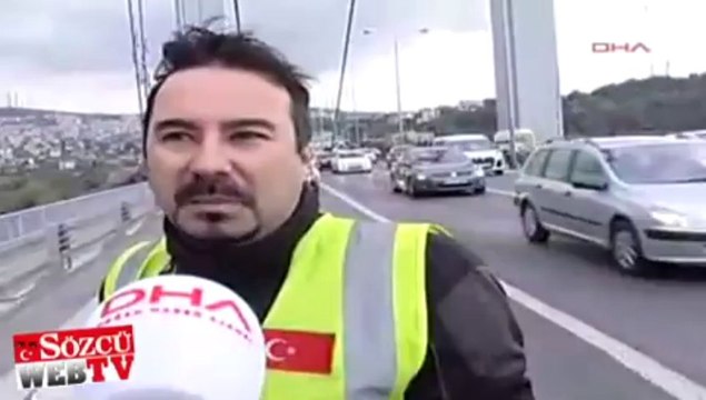 Boğaziçi Köprüsü’nde saat 9′u 5 geçe