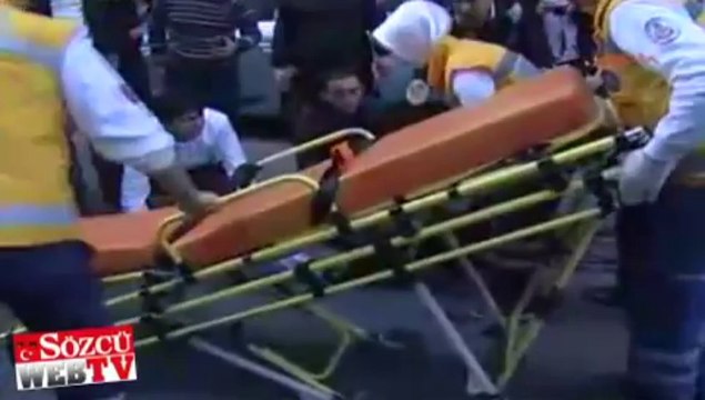 Trafik kazası sonrası dehşet saçtı