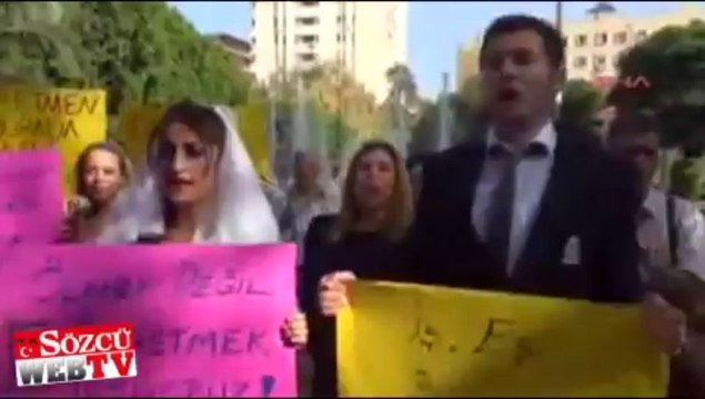 Atanamayan öğretmen gelin oldu!