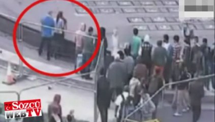Kadından meydan dayağı