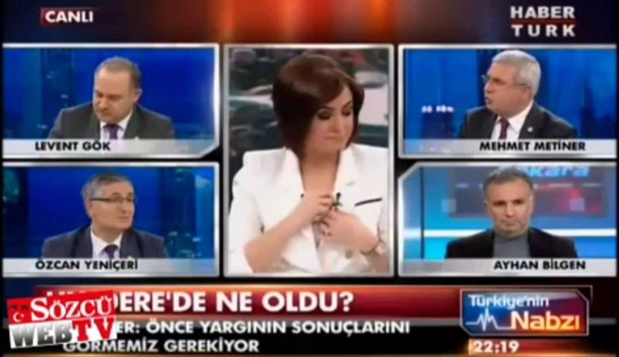 Moderatörün zor anları: Herkes aynı anda konuşunca…