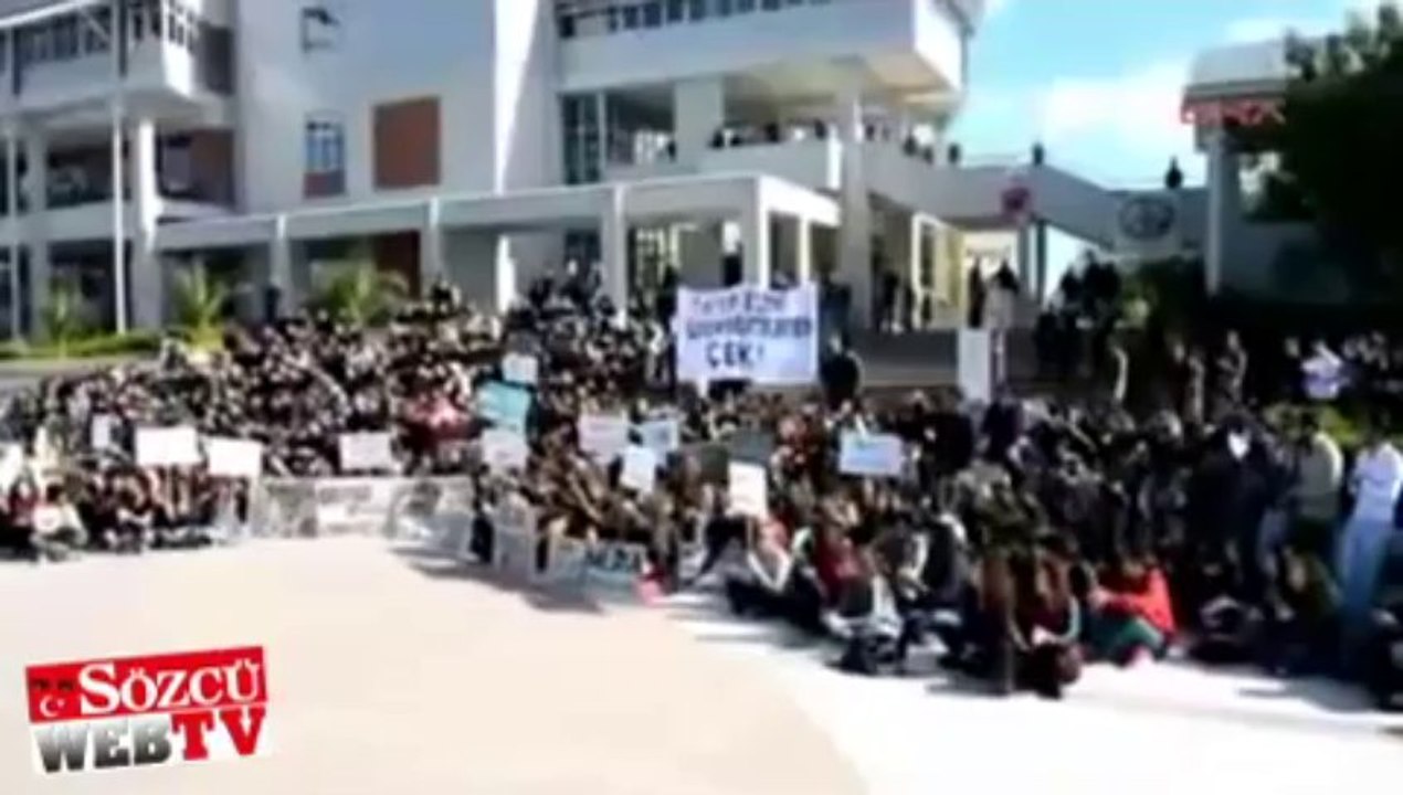 Her yer ODTÜ: KKTC’de oturma eylemi