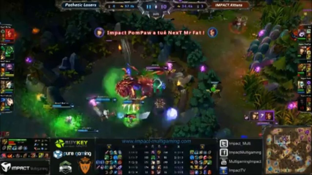 IMPACT.Kittens vs PLost - War League - Game 2