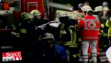 Üst geçit çöktü: 4′ü ağır 6 yaralı