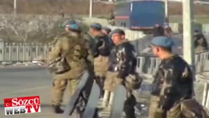 Silivri’deki duruşma salonlarının önleri bomboş