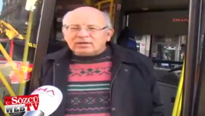 Taksim’de doğalgaz:”Geçin de geberin!”