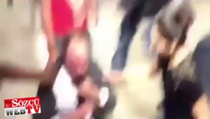 Canlı yayında kafası alev aldı