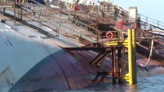 Restos mortais são encontrados no Costa Concordia