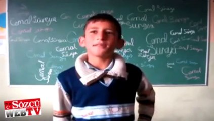 Batmanlı çocuklardan duygulandıran Cemal Süreya videosu