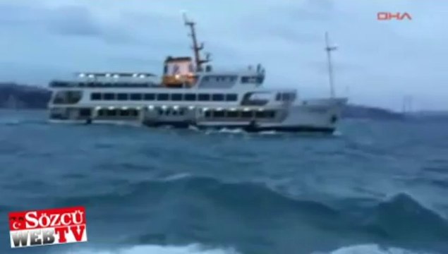 Lodos, İDO’ya seferleri iptal ettirdi