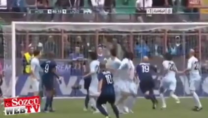 Sneijder’den şahane frikik