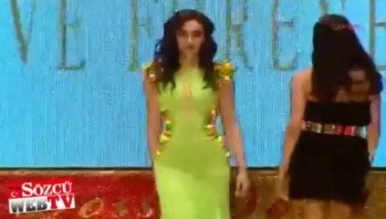 Adriana Antalya’yı böyle salladı