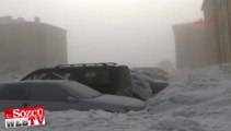 Bitlis kar ve sise teslim oldu
