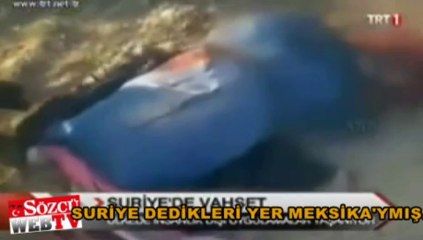 TRT’nin Suriye dediği yer Meksika çıktı!