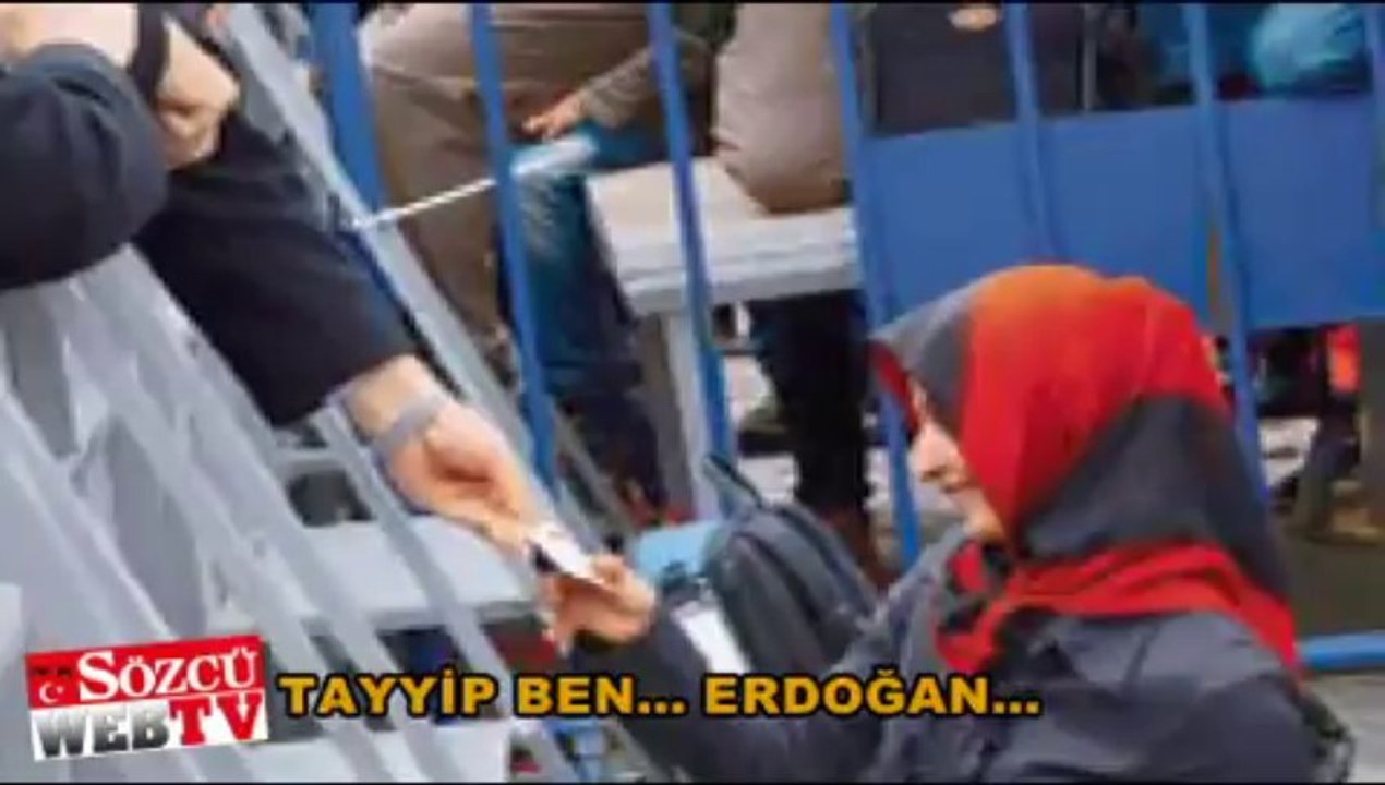 Tayyip ben… Erdoğan…