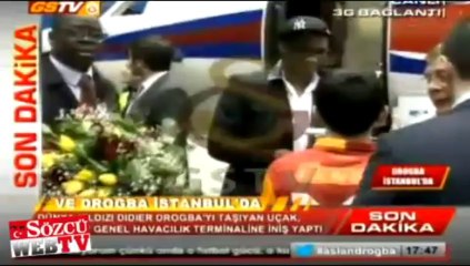 Drogba İstanbul’a indi