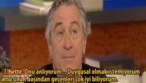 Robert De Niro gözyaşlarını tutamadı