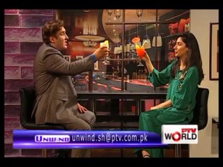 UNWIND WITH SOHAIL HASHMI (Mahira Khan) ON PTV WORLD