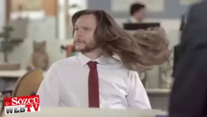 Güldüren şampuan reklamı