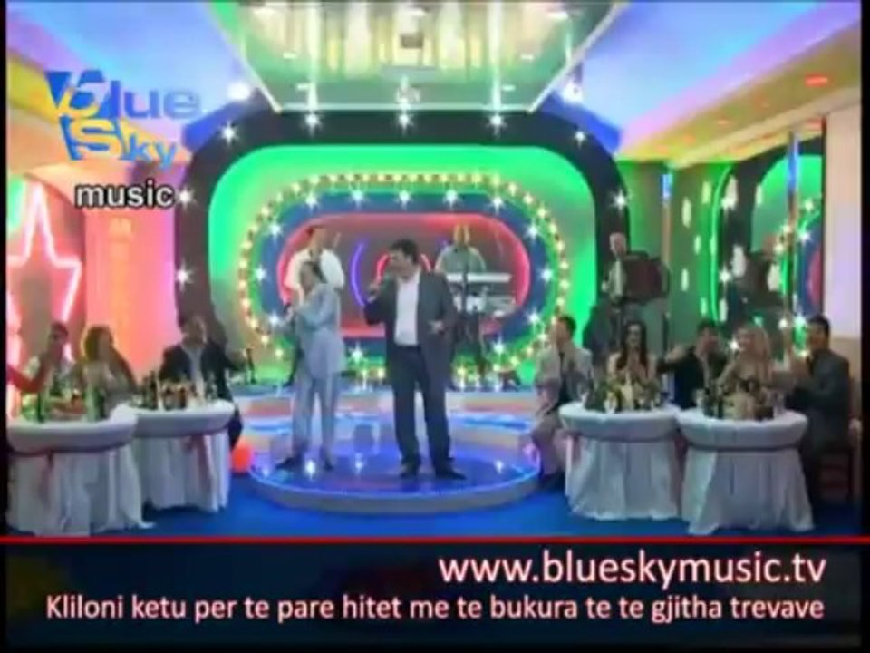 Skender Xhafa e Zaim Merkulaj-O blue sky ta hangsha zemren-www.blueskymusic.tv - TV Blue Sky