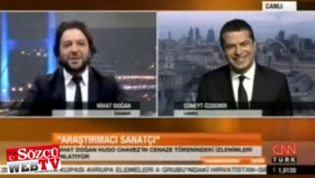 Nihat Doğan Cüneyt Özdemir’i fena bozdu