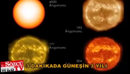 Güneşe bir de bu açıdan bakın