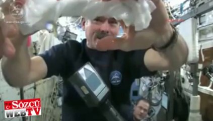 Uzayda çamaşır yıkarsan…