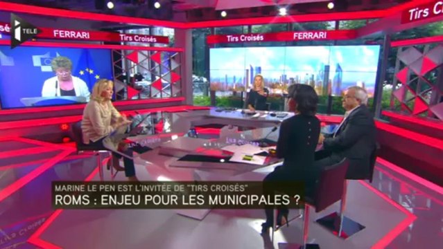 Marine Le Pen sur les Roms : il faut tous les renvoyer