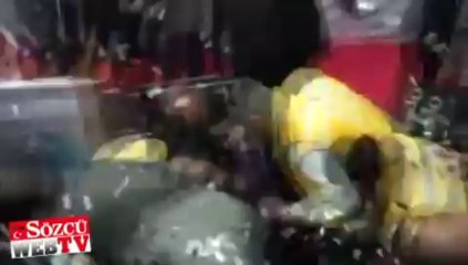 Bakan Eroğlu’nun bayıldığı anlar…