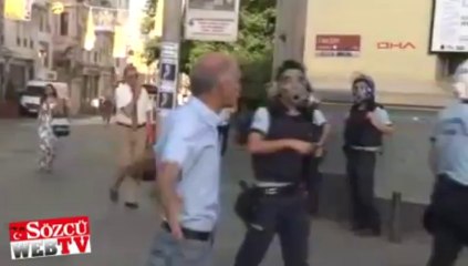 Toma’ya yumruk attı böyle oldu