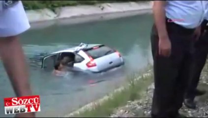 Su kanalında can pazarı