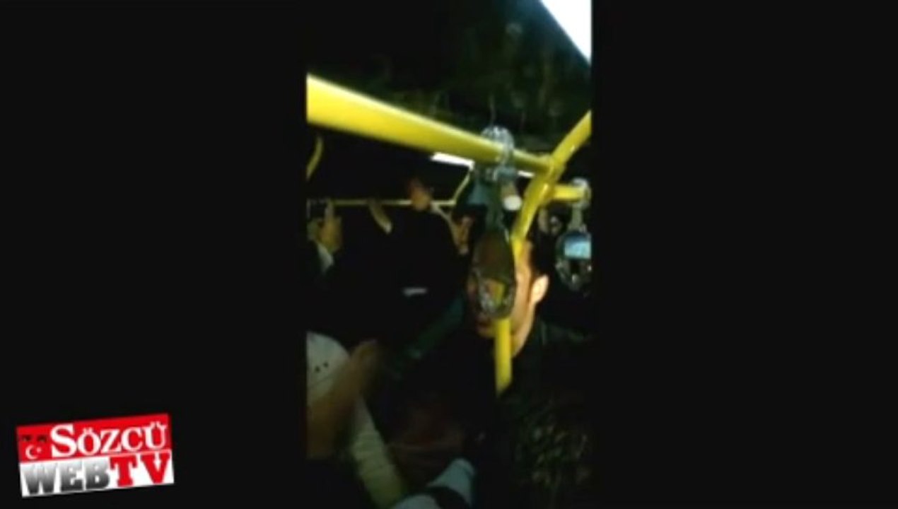 Otobüs şoförü oyun havası çalarsa