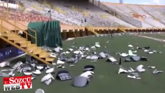 Göztepe maçı sonrası Atatürk Stadyumu