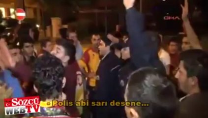 Polis abi sarı desene…