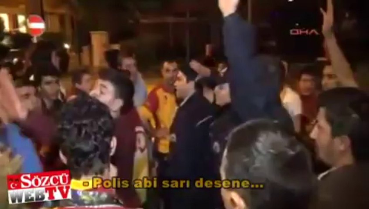 Polis abi sarı desene…