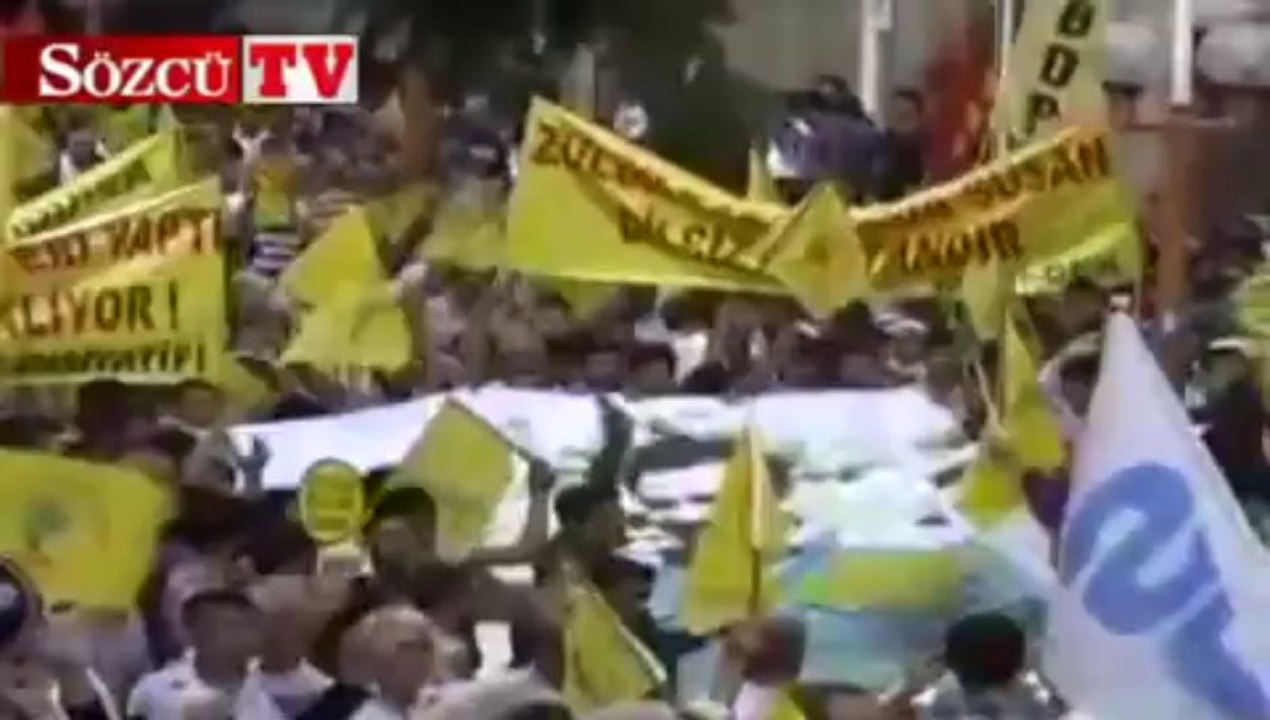 Mersin’de BDP yürüyüşü