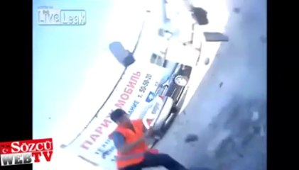 Kendi ölüm anını çekti!