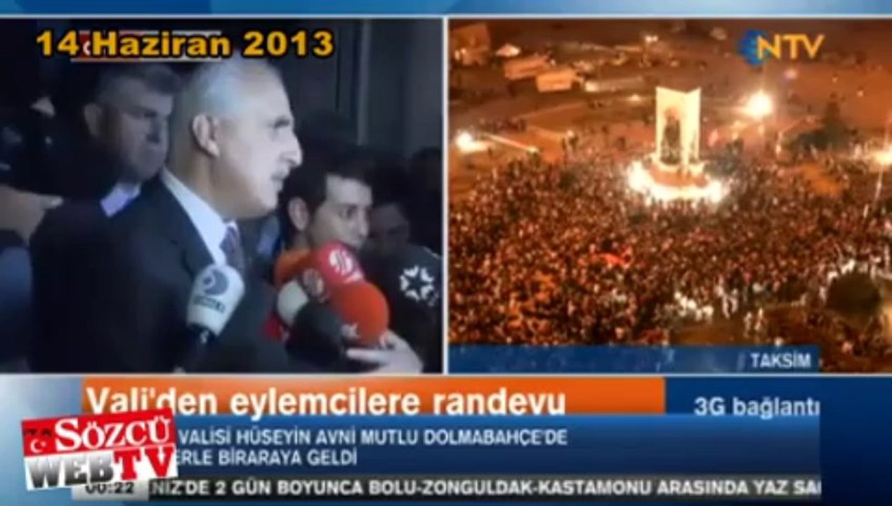 Vali Mutlu’nun Gezi karnesi: Otur sıfır