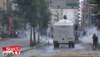 Şişli’de müdahale anı: Az önce