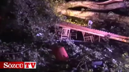 Sağanak ve kuvvetli fırtına can aldı