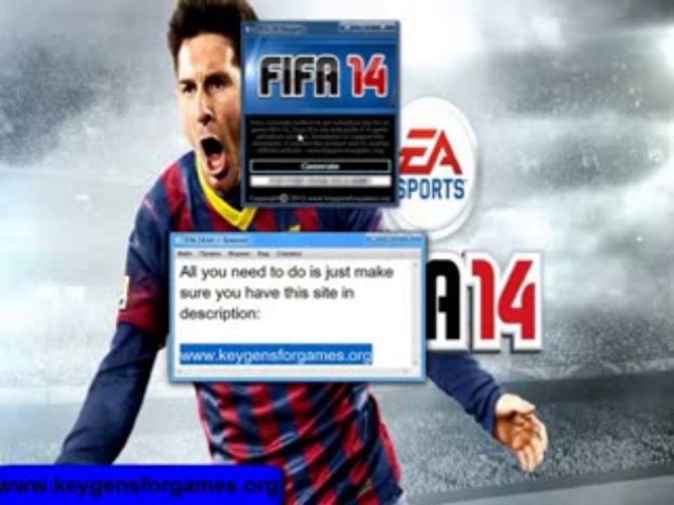 FIFA 14 game License Keys Codes / Keygen Crack [FREE Download]