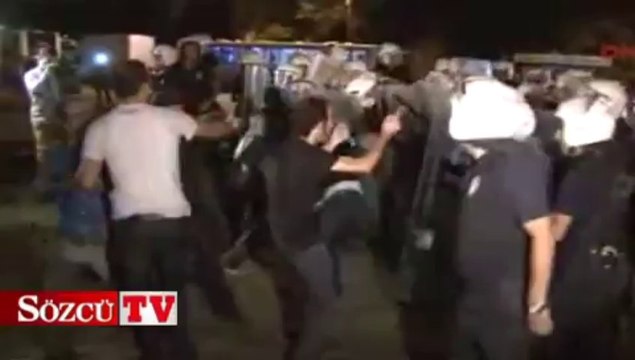 Yenimahalle’de polis müdahalesi